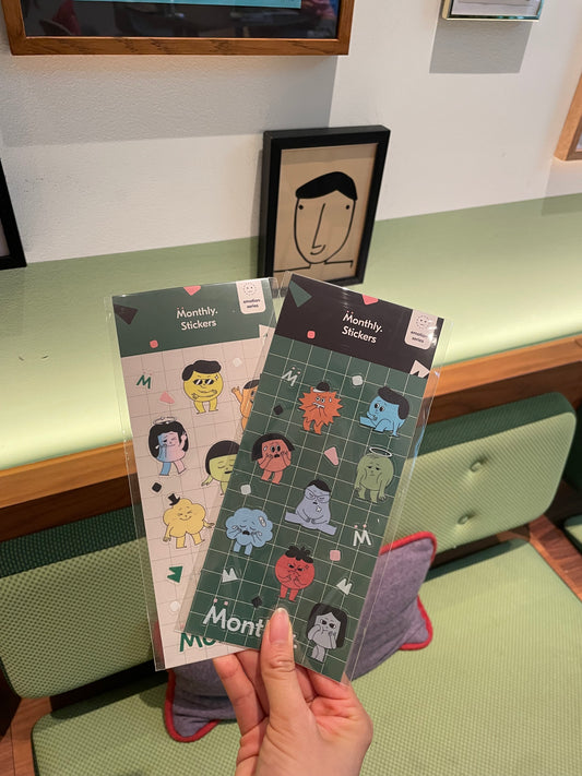 My Monthly Mood Stickers